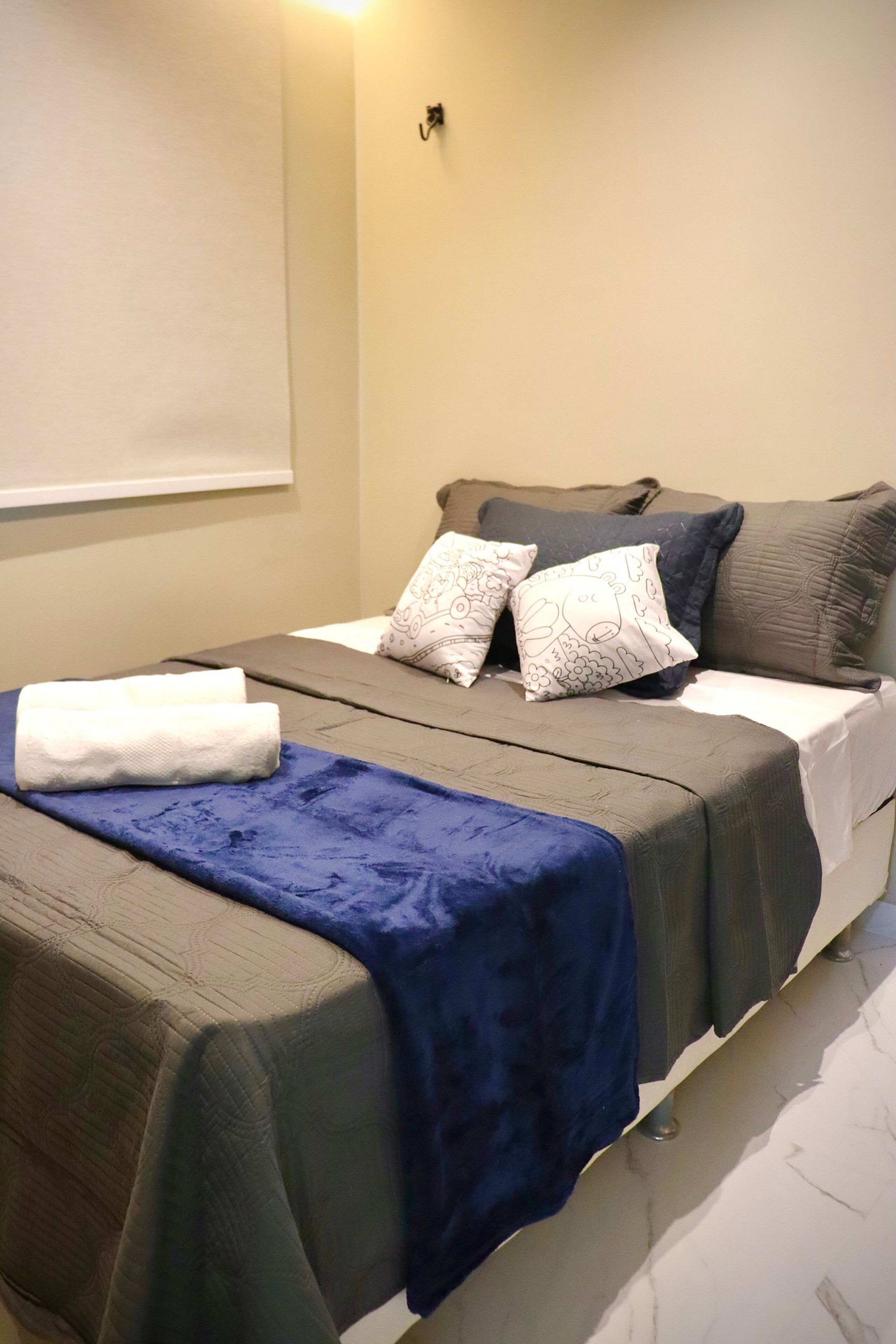 Blackout curtains, iron/ironing board, free WiFi