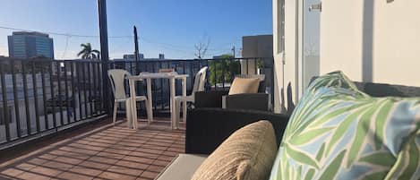 Apartment, City View | Outdoor dining