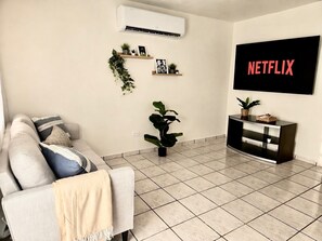 Appartement, vue sur la ville | Aire de séjour