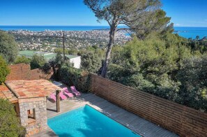 Pool - Villa with panoramic view (Vallauris)
