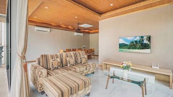 Phòng, 3 phòng ngủ, hồ bơi riêng | Khu phòng khách