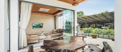Room, 3 Bedrooms, Private Pool | Outdoor dining