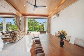 Room, 3 Bedrooms, Private Pool | Dining