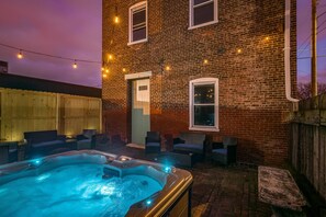 Terrace/patio - New! The Old Timer - 5BR/4.5BA - Hot Tub! Historic! (Louisville)