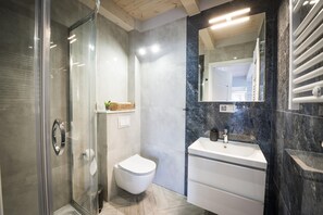 House | Bathroom - Two-story Holiday Home for 5 People, Summer Pool (Leba)