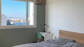 Apartment | 1 bilik tidur, ruang kerja komputer riba, seterika/papan seterika