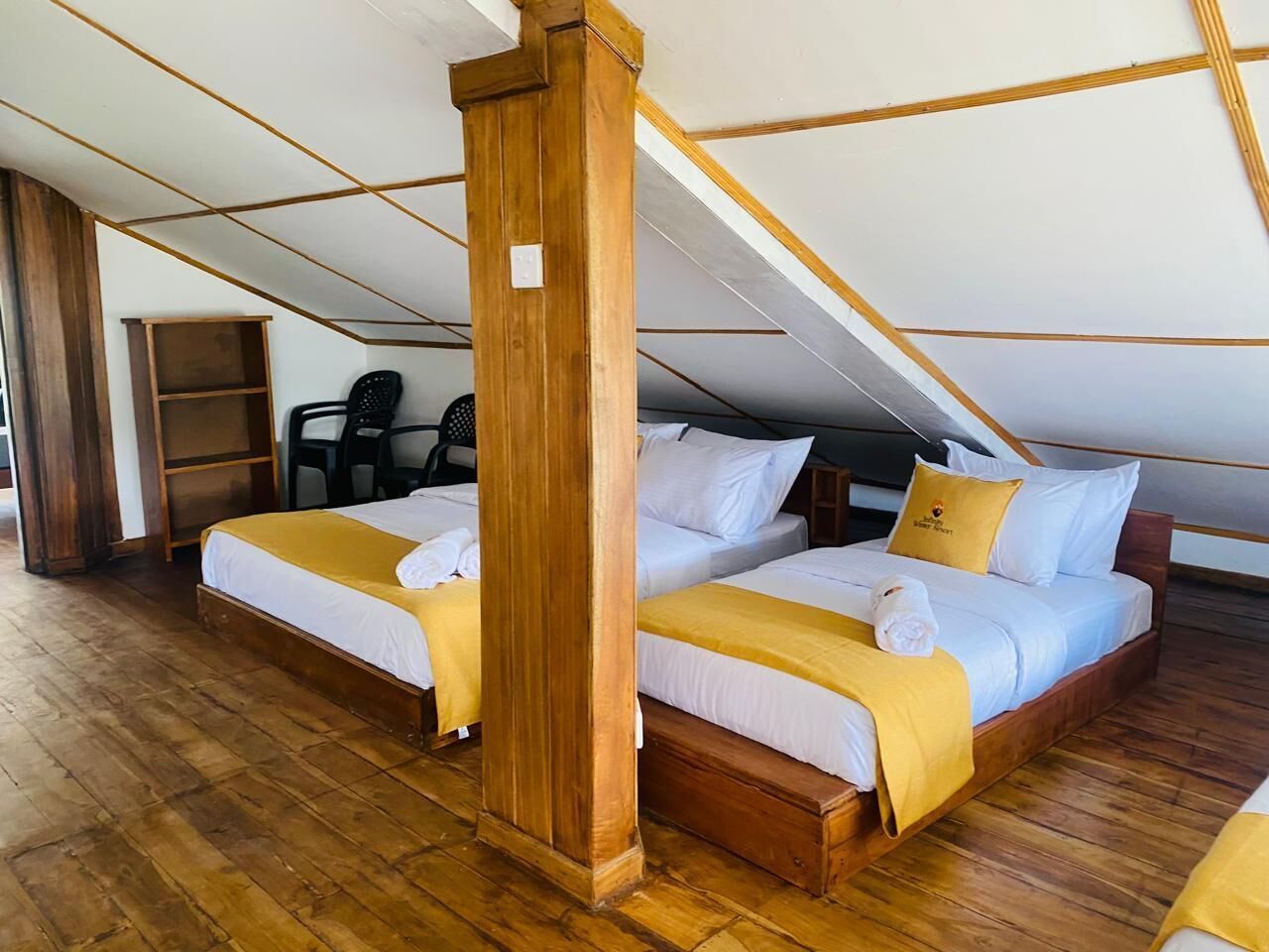 Deluxe Quadruple Room, Balcony, Mountain View