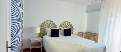 3 habitaciones, internet y ropa de cama