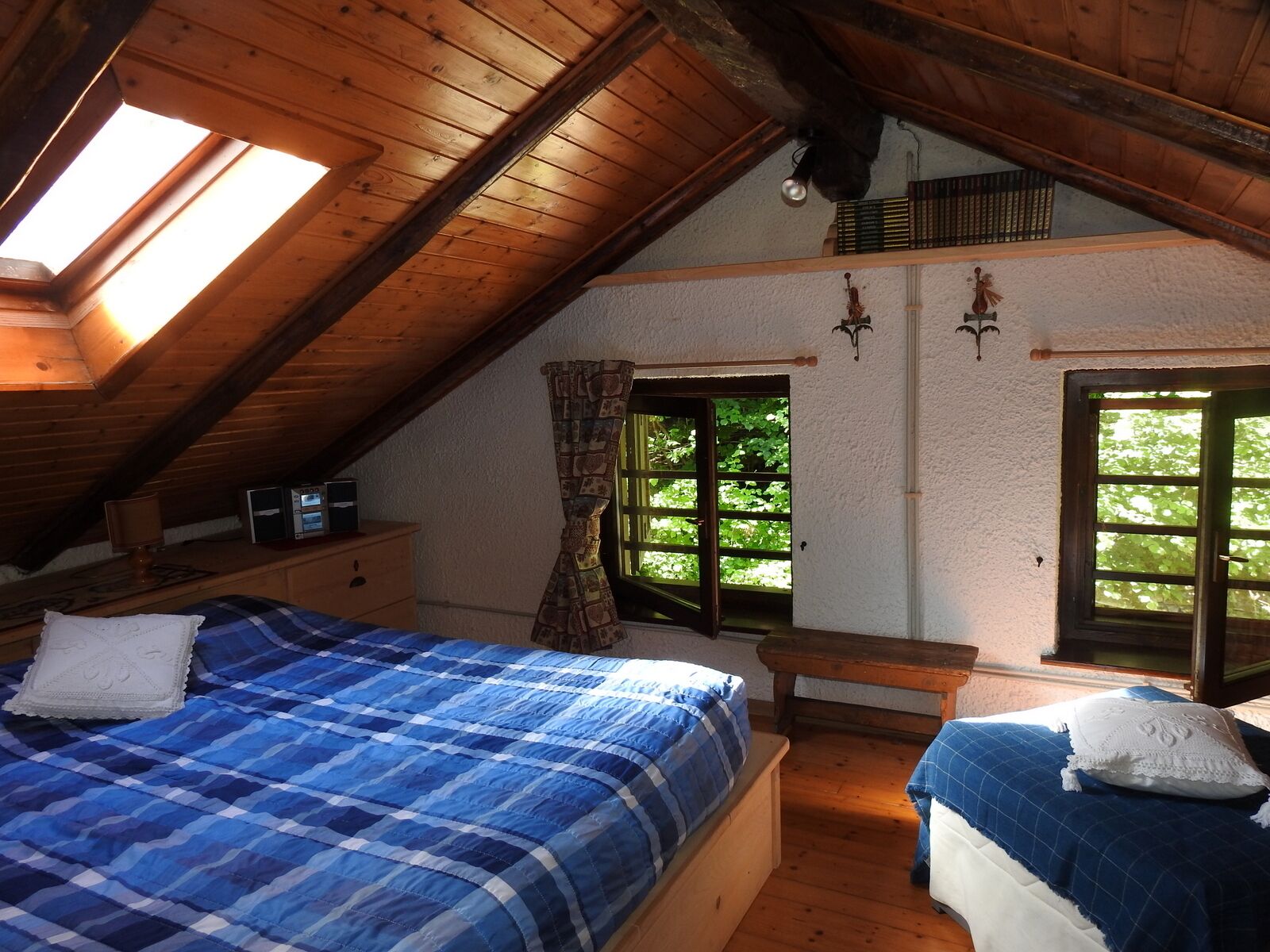 2 slaapkamers, beddengoed