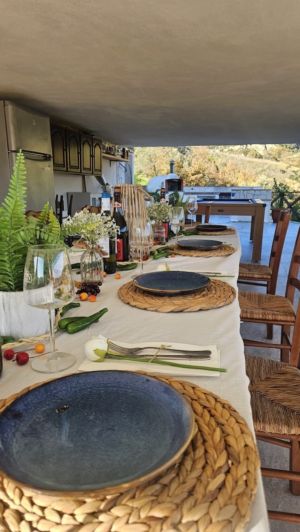 Restaurante al aire libre
