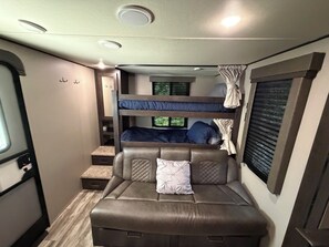 Interior - Charming 1-bedroom recreational vehicle with AC near downtown Lake City (Lake City)