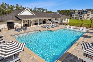 Pool - Family Cinema Escape · Salt Pool · Gym · Sleeps 8 (Yulee)