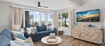 Oceanfront Oasis! Steps to the Beach! Hot Tub, Pool & Game Room!