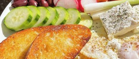 Repas de petit déjeuner