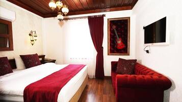 Habitación doble Deluxe, patio, vista al jardín