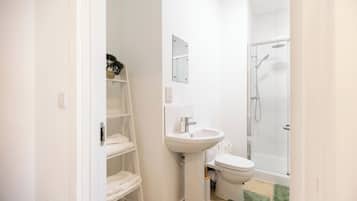 Hair dryer, towels
