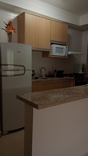 Private kitchen - Apartment, Bertioga beach, the perfect combination! (Bertioga)