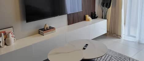 Appartement, 1 chambre, fumeur, balcon | Aire de séjour