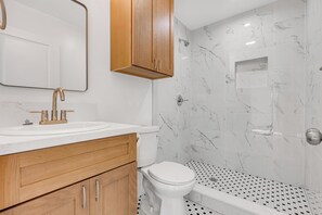 Bathroom - New Gated 1BR 1BA Walk to SoFi 2 Story Home w Garage Parking (Inglewood)