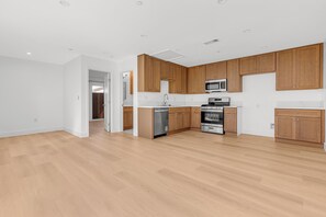 Private kitchen - New Gated 1BR 1BA Walk to SoFi 2 Story Home w Garage Parking (Inglewood)