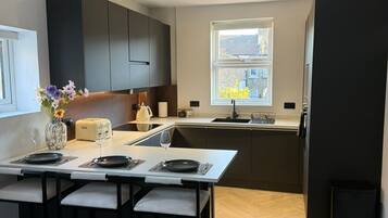Microwave, oven, stovetop