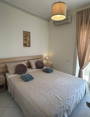 2 bedrooms, WiFi, bed sheets - Θάλασσα Thea (Kavala Paleo tsifliki)