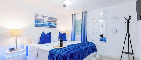 1 bedroom, iron/ironing board, free WiFi, bed sheets