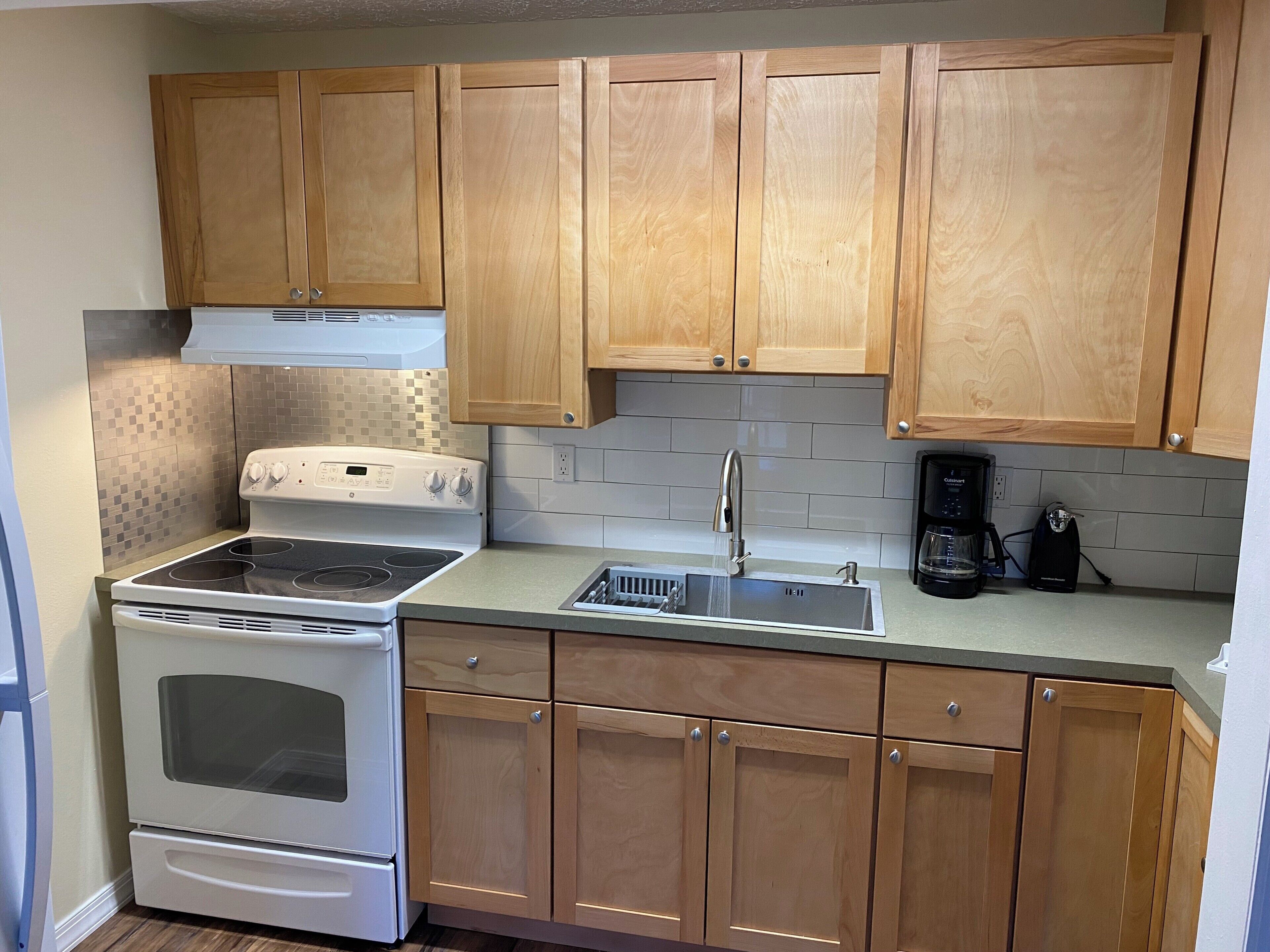 Microwave, oven, stovetop