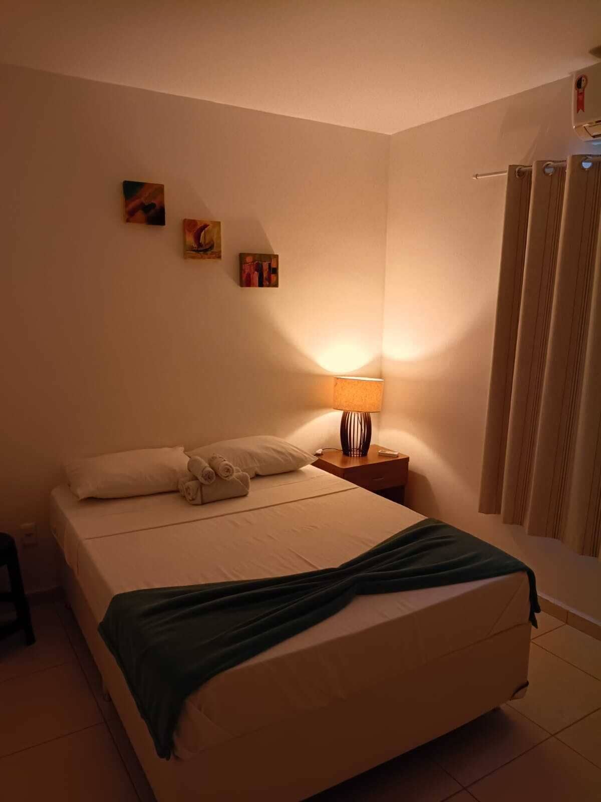 2 habitaciones, internet y ropa de cama 