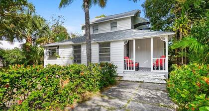 Tropical Northwood Cottage, West Palm Beach