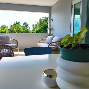 บ้านพัก, 4 ห้องนอน, สระว่ายน้ำส่วนตัว | ระเบียง