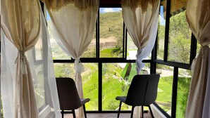 Dobbeltrom – deluxe, terrasse, fjellutsikt | Innvendig
