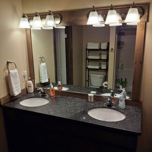 Bathroom - Mountains in Every Window - Customizable Condo in a Great Neighborhood (Bozeman)