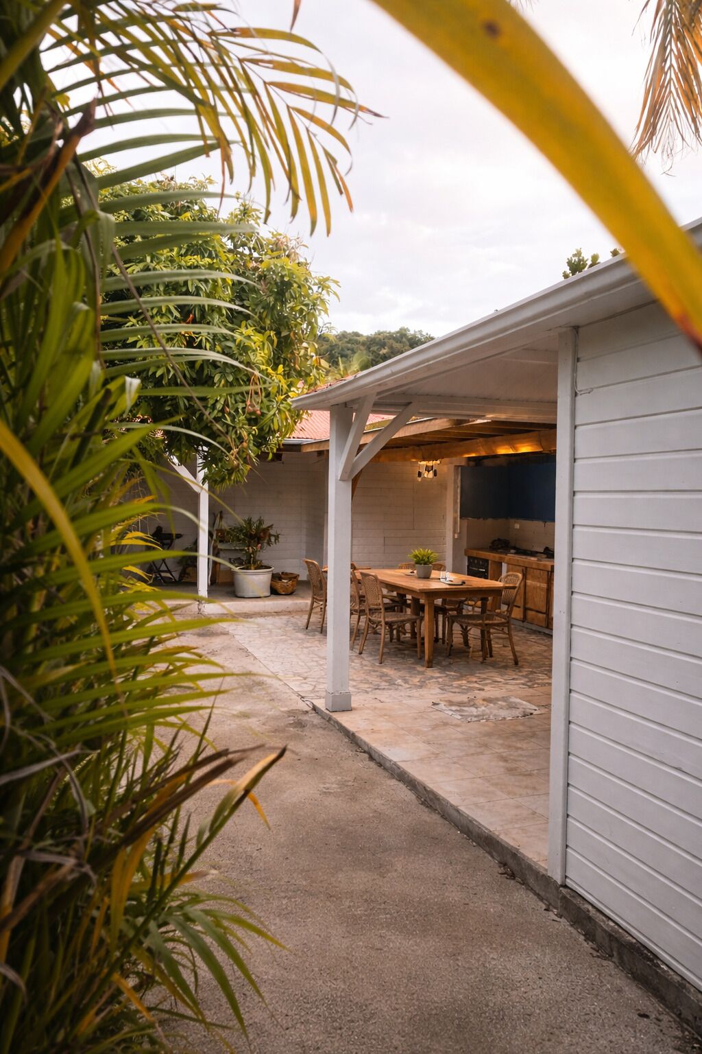 Opções para refeição ao ar livre