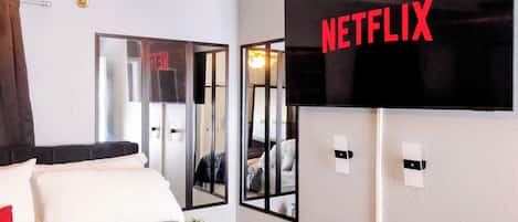 2 chambres, fer et planche Ă repasser, Wi-Fi, literie fournie