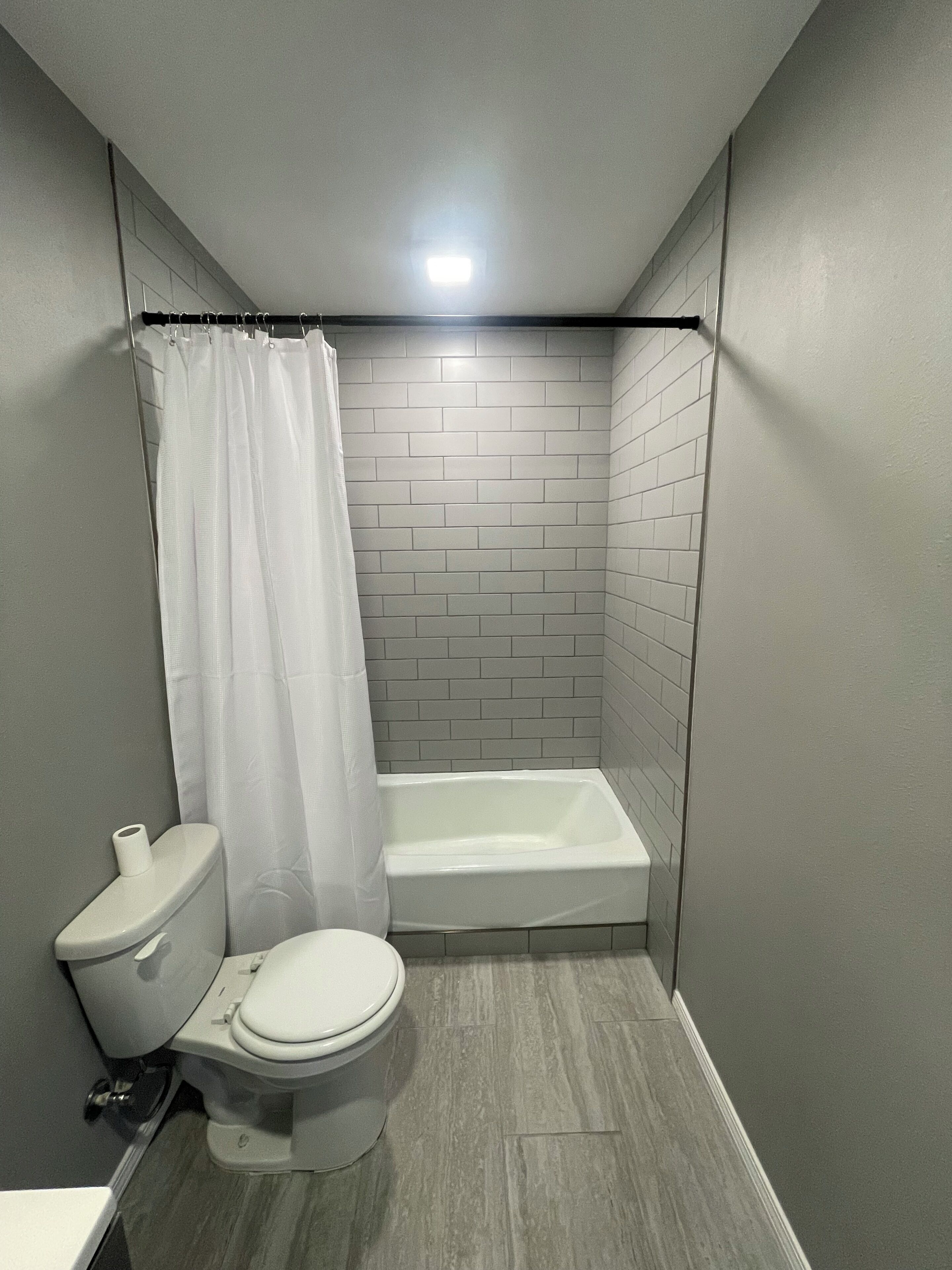 Towels, soap, toilet paper