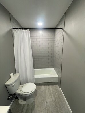 Towels, soap, toilet paper
