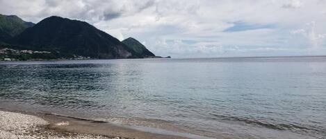 Shared Dormitory, Women only, Non Smoking, Beach View | Beach | On the beach, black sand