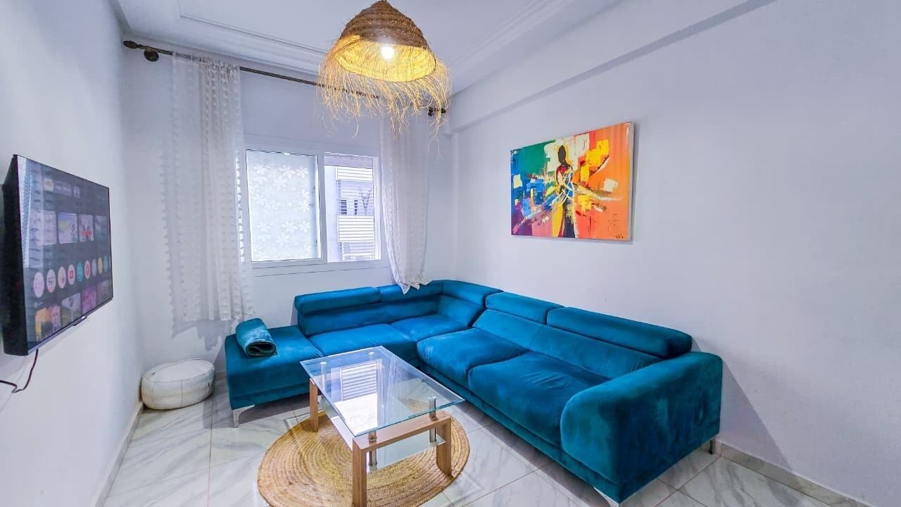Family Apartment, 3 Bedrooms, Garden View | Living area