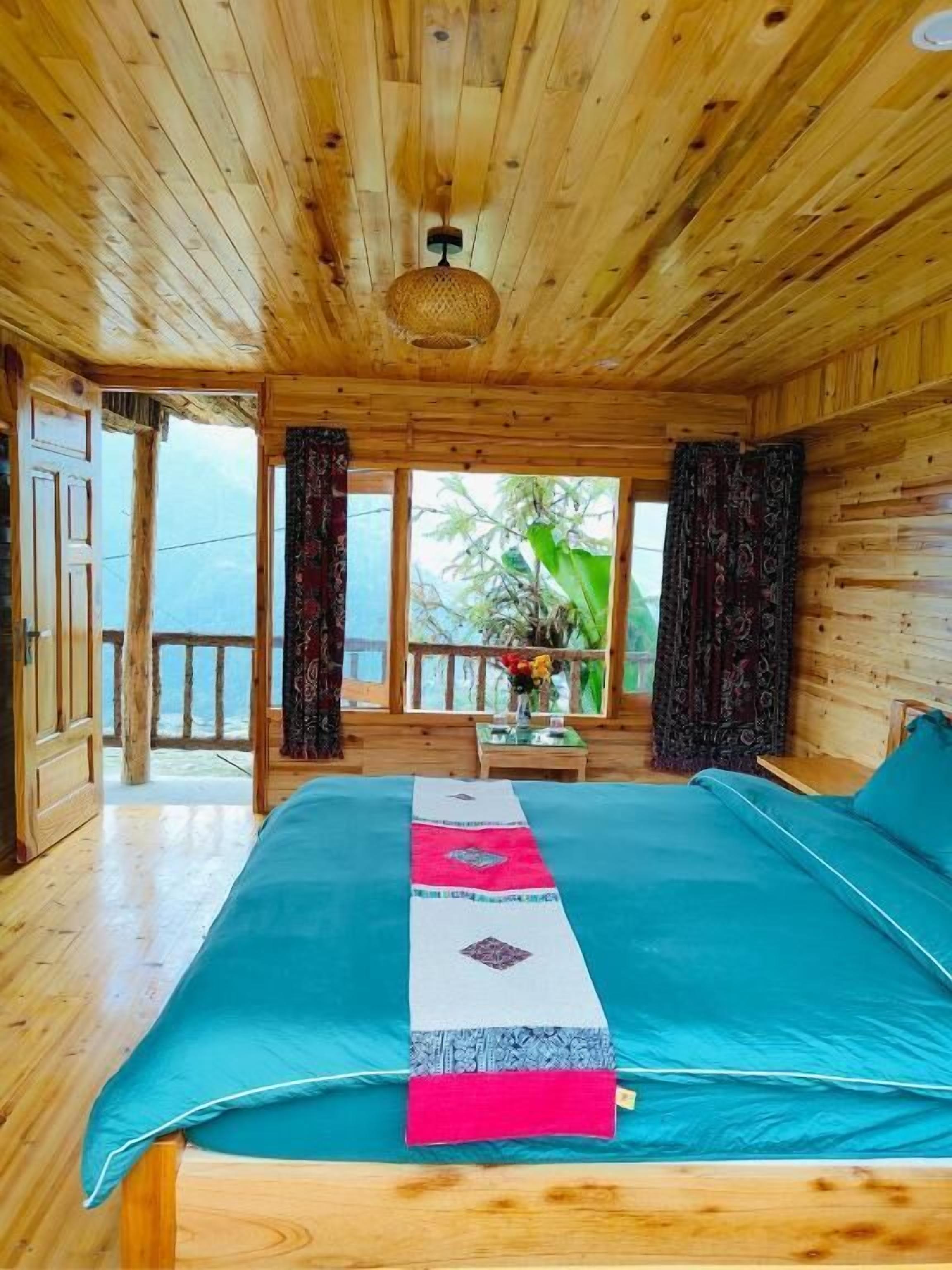 Habitación doble panorámica, vista a la montaña