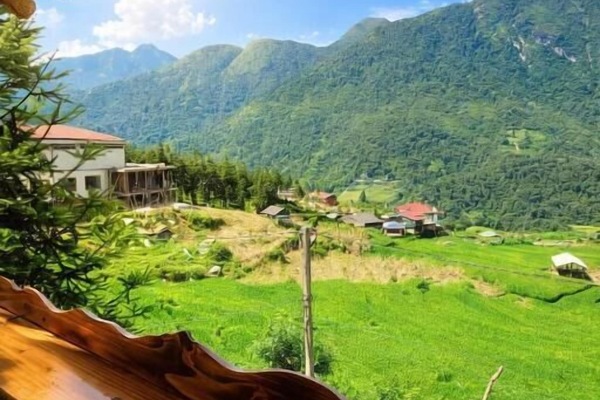 Khuôn viên nơi lưu trú