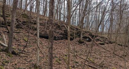 camp site in charming Glenville perfect for nature lovers.