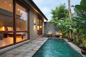 One Bedroom Private Pool Villa | Vista do quarto