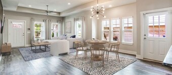 3-bedroom house with fenced yard and private pool