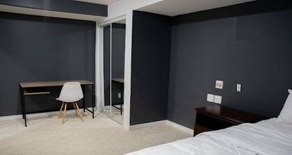 A comfortable 2-bedroom basement suite in Brandon.Quiet and great value.