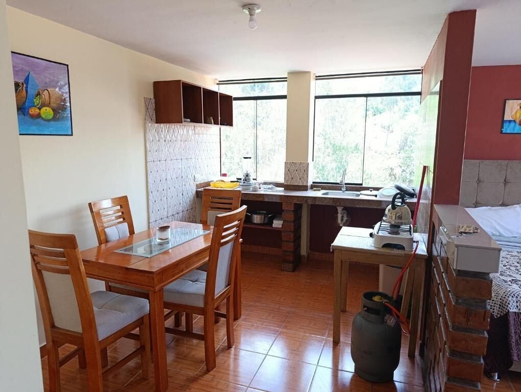 Appartement, patio, vue ville | Restauration