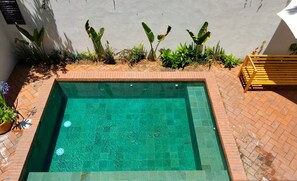Outdoor pool - Hospedarte Central Hotel (Guadalajara)