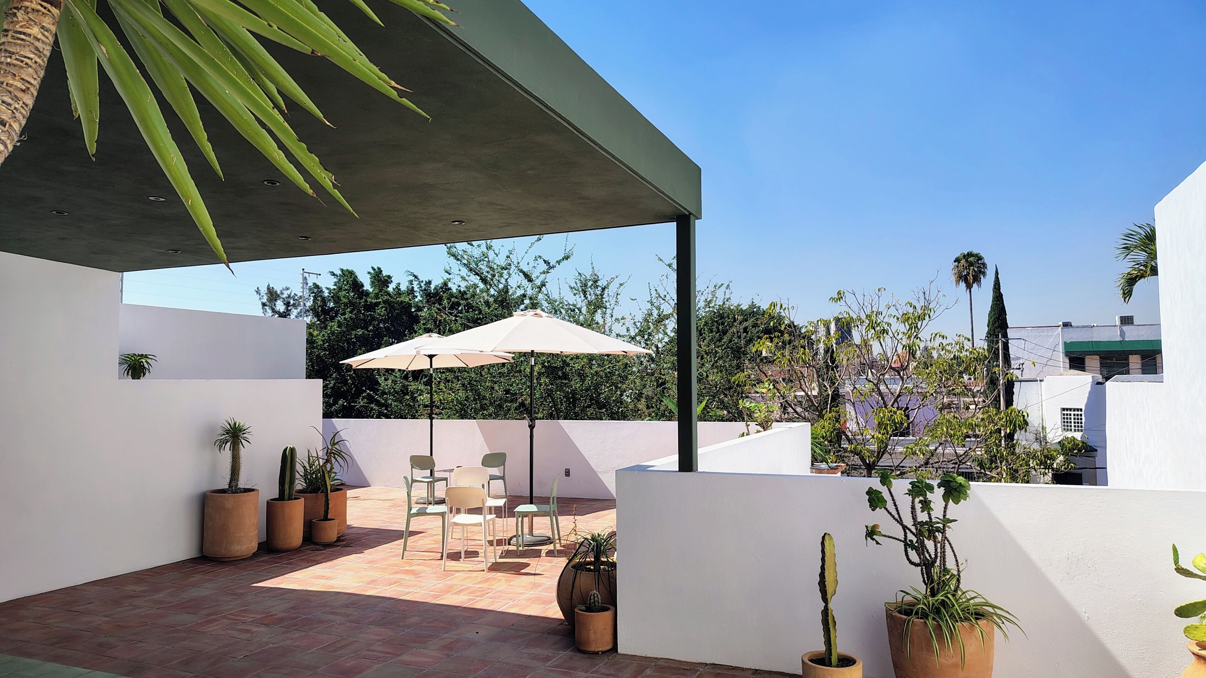 Rooftop terrace