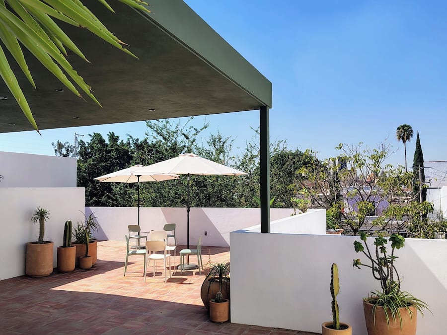Terraza en la azotea