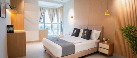 Appartement, 2 chambres, vue lac | Wi-Fi gratuit, draps fournis